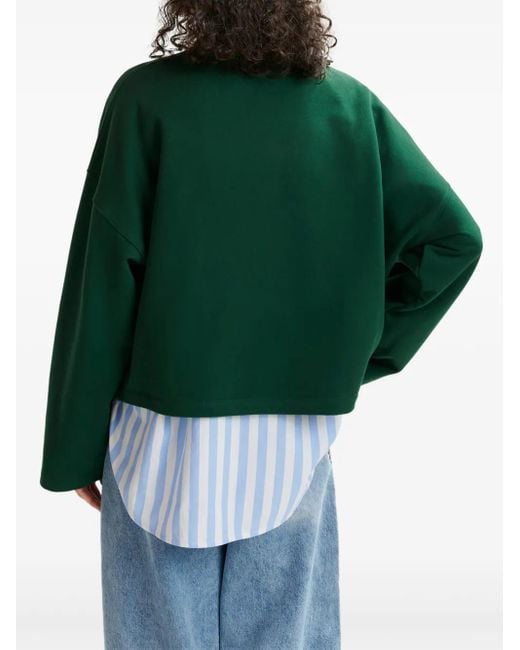 Essentiel Antwerp Green Hedance Sweatshirt