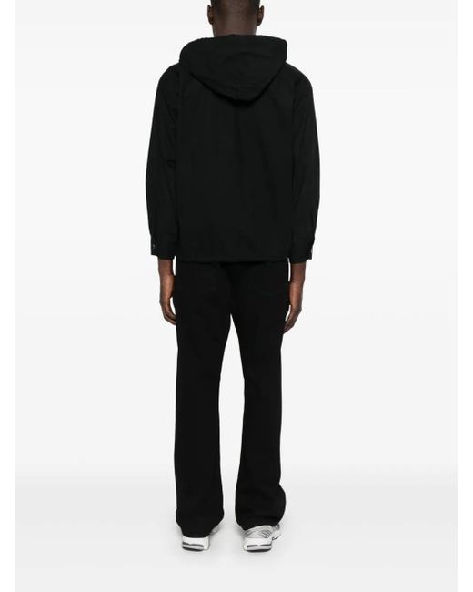 Neighborhood Black Hooded Jacket for men
