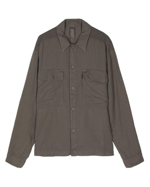 Transit Gray Long-sleeve Shirt for men