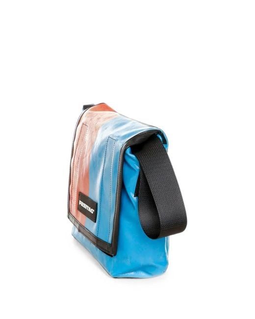 Freitag Blue Lassie Two-Tone Shoulder Bag for men