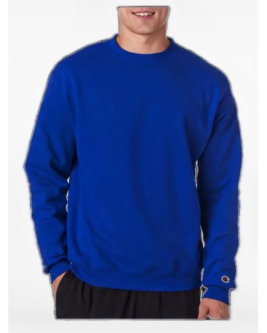 Champion Blue Crew-Neck Sweater for men
