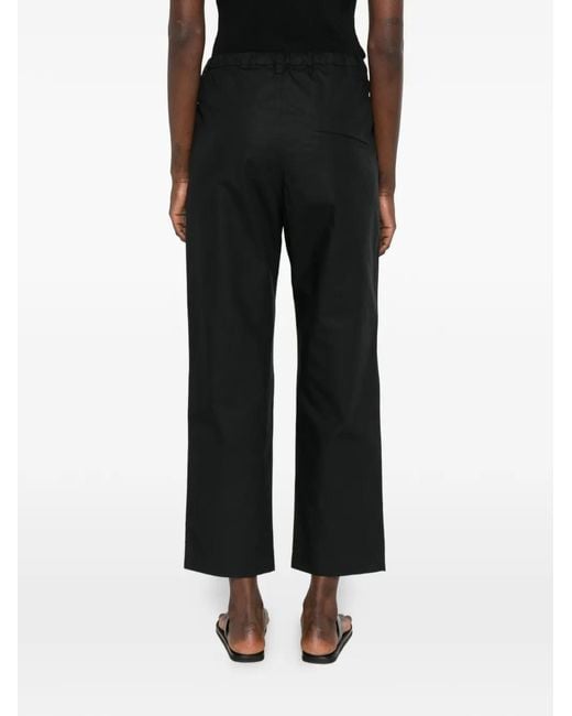 Sofie D'Hoore Black Pico Pleated Trousers