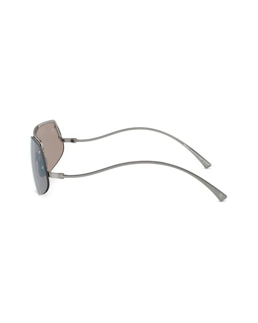 Ferrari Blue Oversized Frame Sunglasses