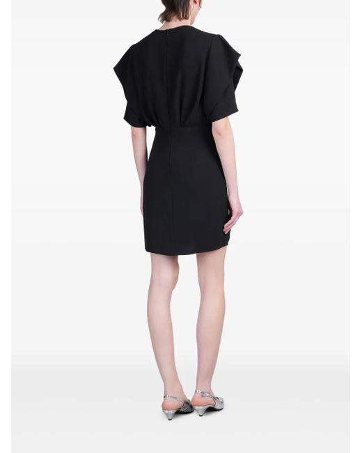 IRO Black Asymmetrisches Minikleid