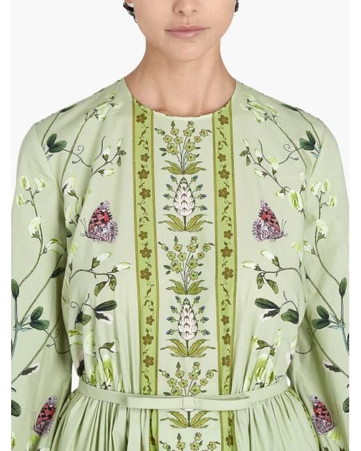 Giambattista Valli プリント ドレス Green