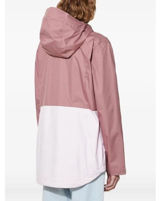 Columbia Pink Inner Limits Iii Hooded Two-Tone Jacket