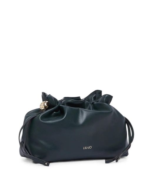 Liu Jo Blue Medium Riccy Shoulder Bag