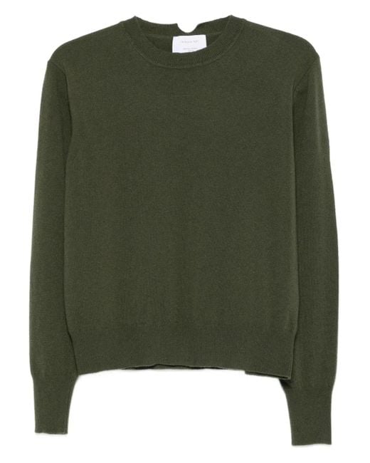 Daniele Fiesoli Green Pullover Mit Rundem Ausschnitt