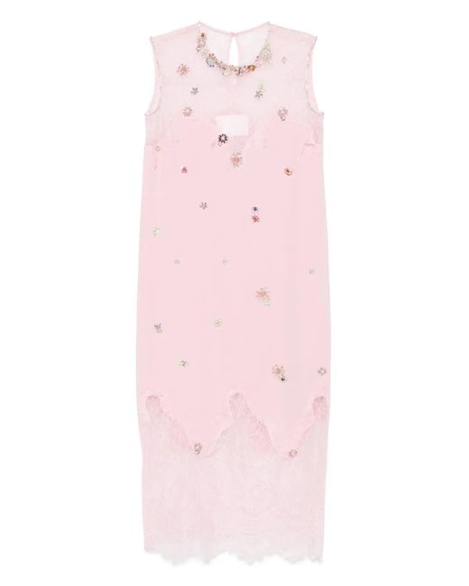 Costarellos Pink Keeva Mini Dress