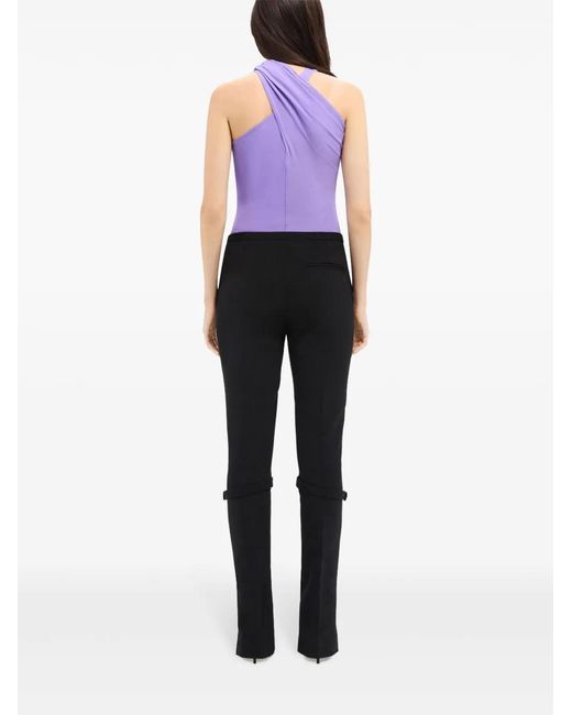 Courreges Wollen Broek in het Black