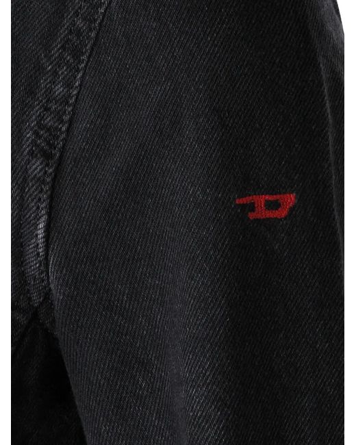 DIESEL Black Moto Jacket