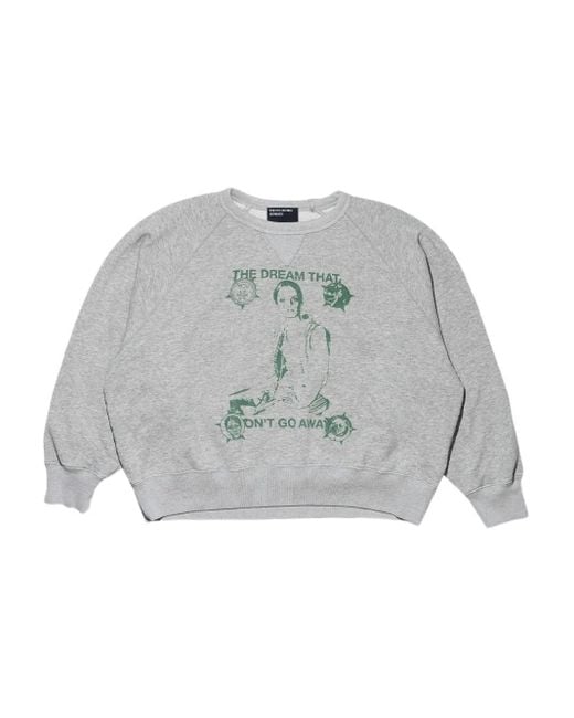 Sudadera con estampado The Dream That Won't Go Away Enfants Riches Deprimes de hombre de color Gray
