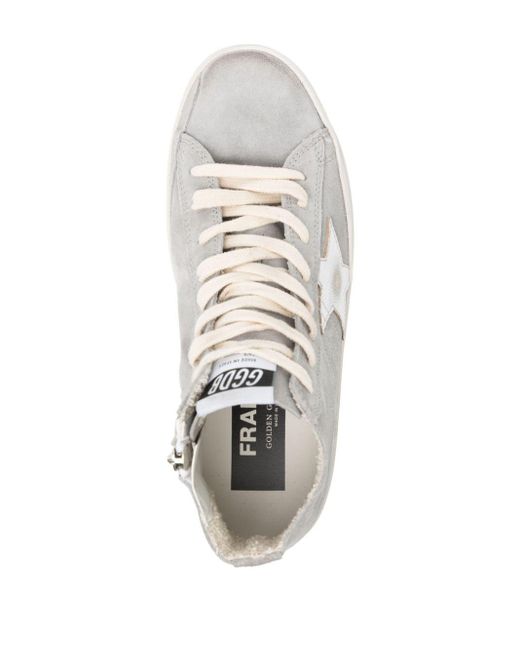 Golden Goose Deluxe Brand Francy High-top Sneakers in het White