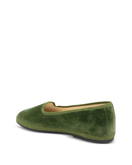 Gondolina Green Sant Erasmo Logo-Detail Loafers
