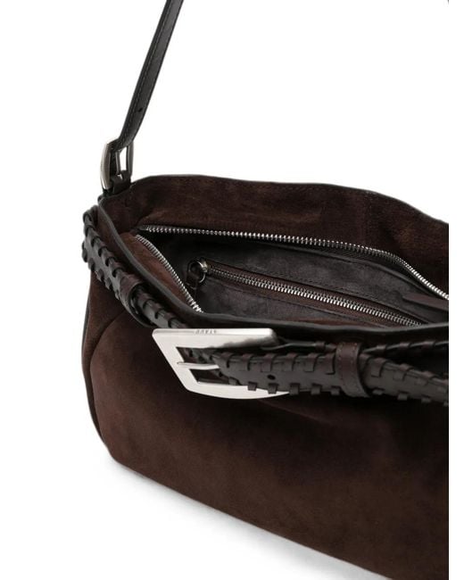 Staud Black Brooklyn Shoulder Bag