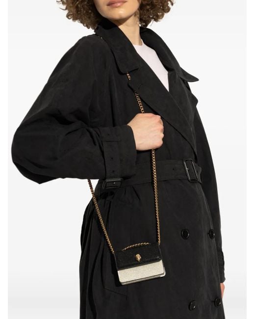 Kurt Geiger Black Micro Kensington Shoulder Bag