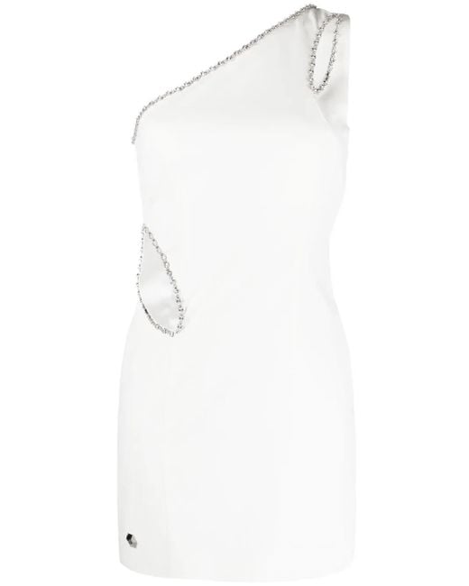 Philipp Plein White Mini Dress