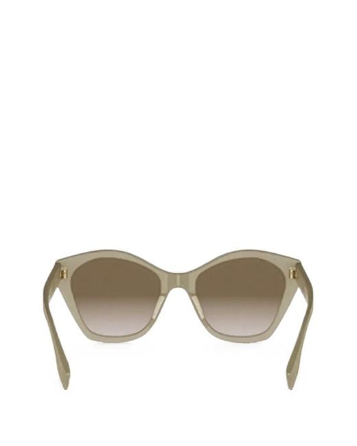 Fendi Gray Cat-Eye Sunglasses