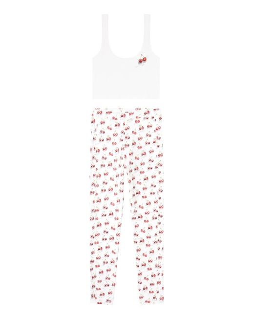 DIESEL White Et-Abigail-Gft Cherry Pyjama (Set Of Two)