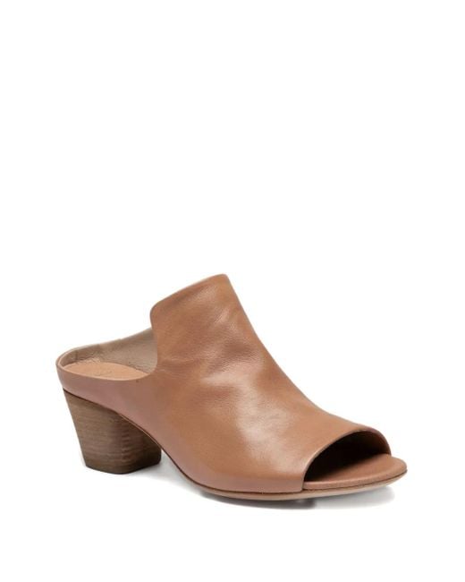 Officine Creative Brown Adele Open-Toe Mules