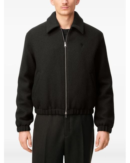 AMI Black Coats for men
