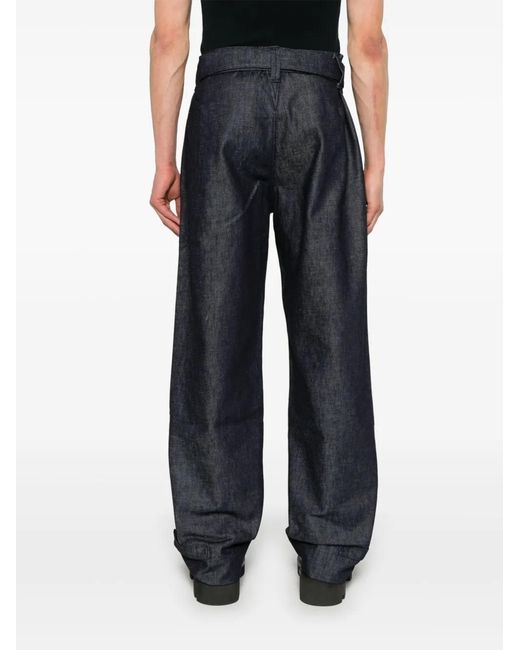 Vaqueros Con Cinturón Mugler de hombre de color Gray