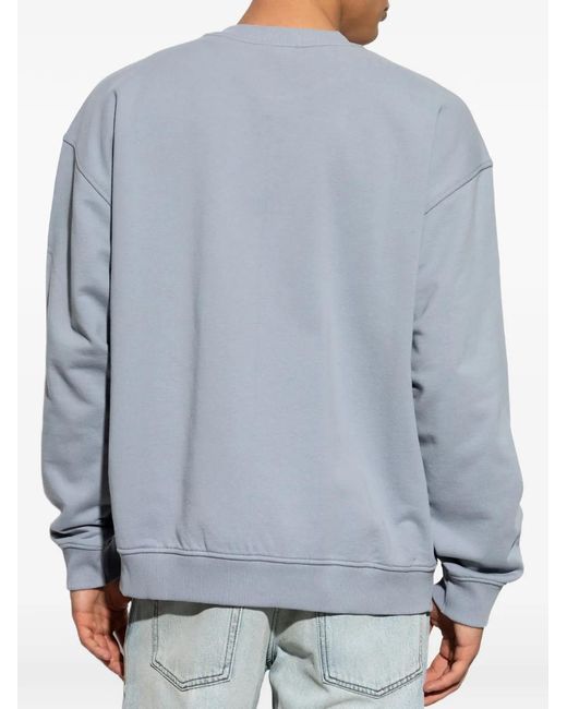 DIESEL Blue S-Boxt-N5 Sweatshirt for men