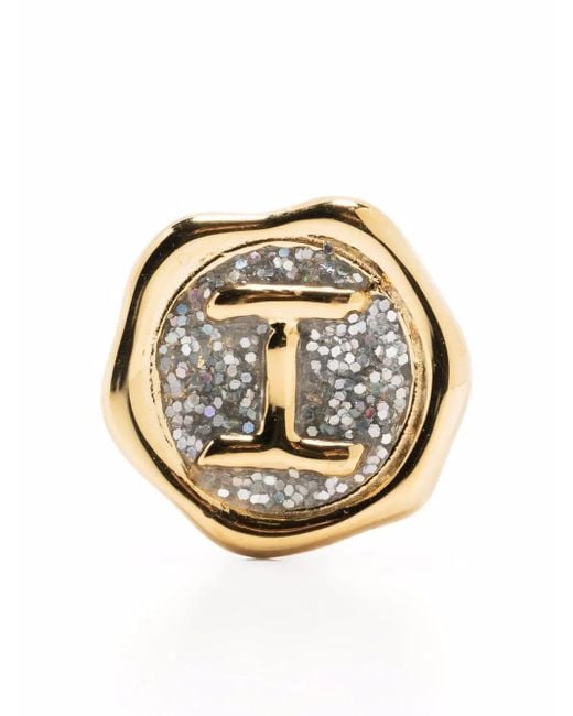 Ciondolo Lettera I Pop Coin Disco di Maria Black in Metallic