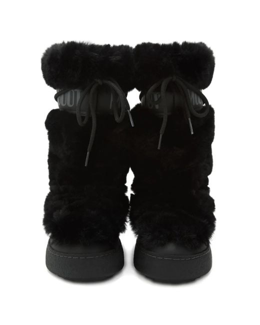 Moon Boot Black Ltrack Snow Boots