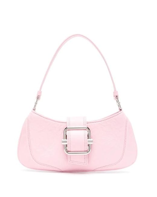 OSOI Brocle レザーハンドバッグ S Pink