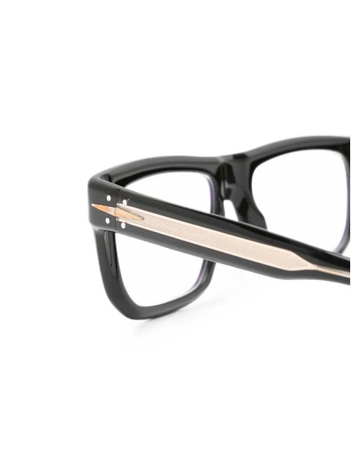 David Beckham Black Rectangle-Frame Glasses