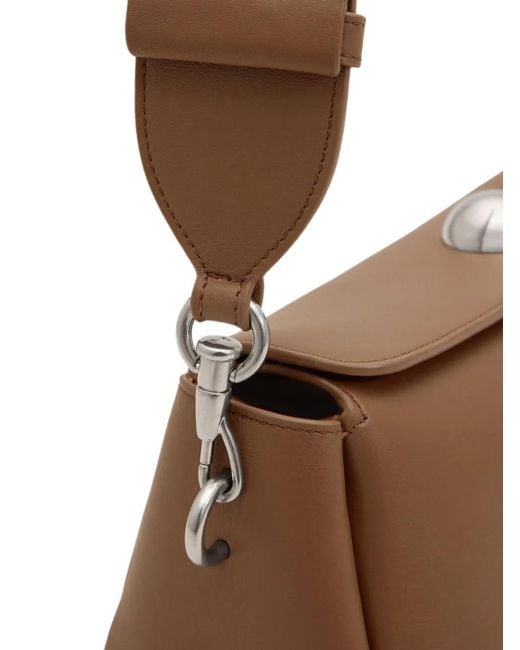 Borsa Carrousel di AMI in Brown