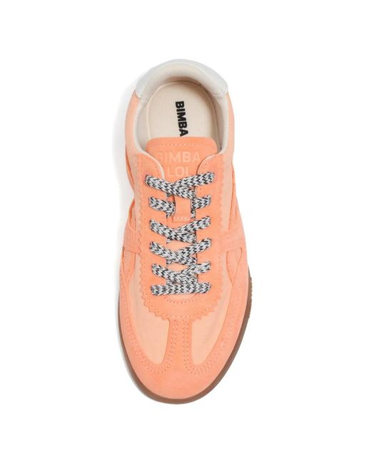 Bimba Y Lola Pink 13 16 Lace-Up Fastening Sneakers