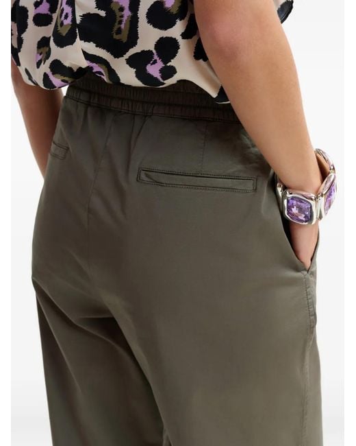 Essentiel Antwerp Gray Elasticated-Waist Trousers