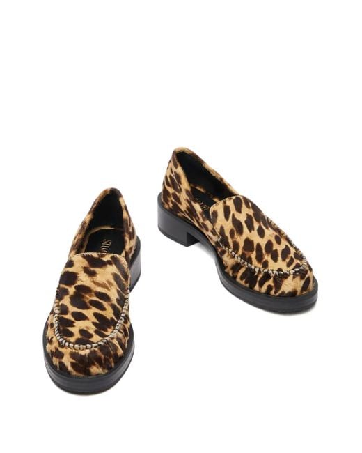 Stuart Weitzman Brown 40Mm Grayson Loafers