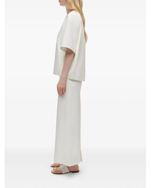 Haut Aude À Manches Courtes Jonathan Simkhai en coloris White