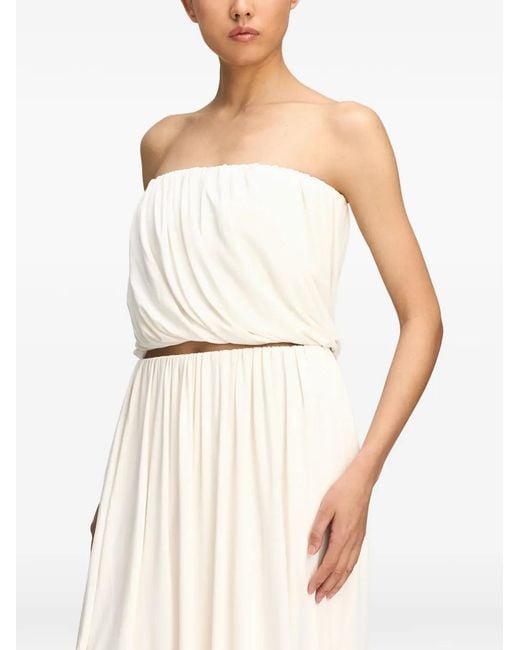 Cinq À Sept White Haut-Bustier Calden