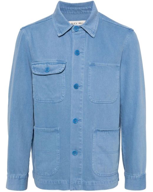 Alex Mill Blue Garment Denim Jacket for men