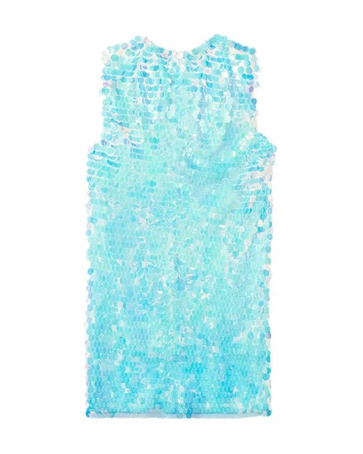 nina ricci sequin embellished dress Nina Ricci Sequin Embellished Dress | Blue