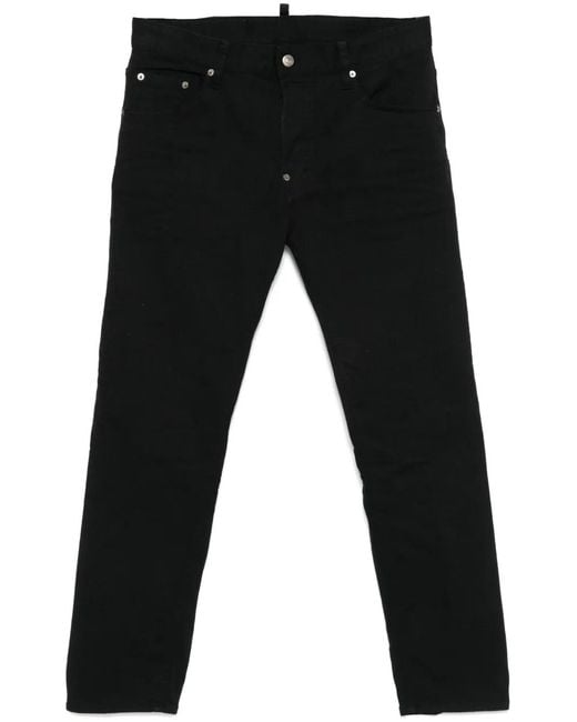 DSquared² Black Skater Jeans for men