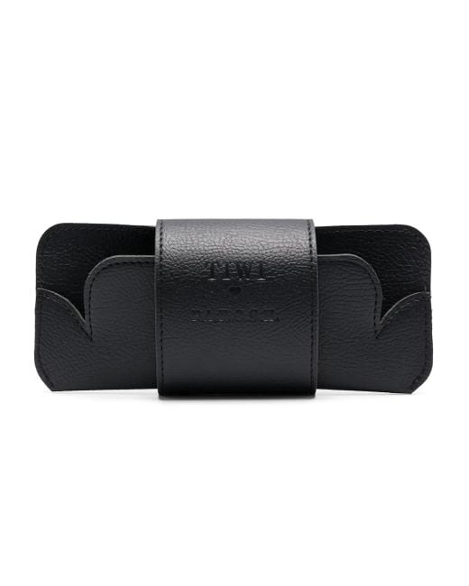 P.A.R.O.S.H. Black Round-Frame Sunglasses