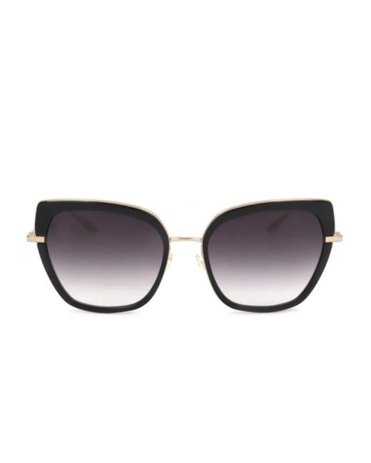 Barton Perreira Black Sonnenbrille Mit Oversized-Gestell