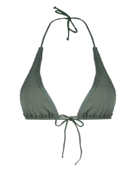 Bondeye Green Sofie Triangle Bikini Top