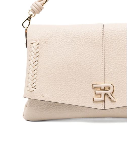 ERMANNO FIRENZE Natural Braided-Detail Shoulder Bag