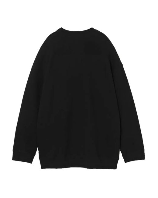 Undercover Black Voltmeter-Print Sweatshirt for men