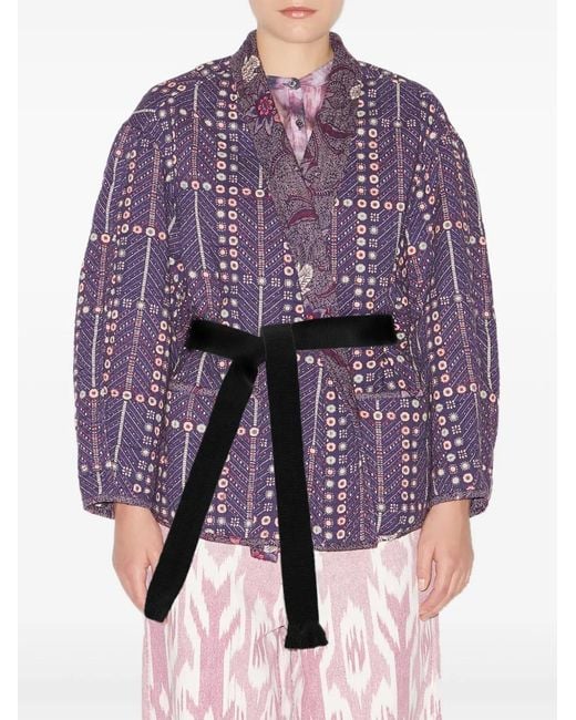 Isabel Marant Purple Chancel Jacket