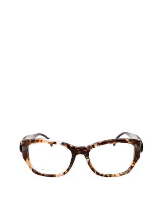 Etro Brown Cat-Eye-Brille