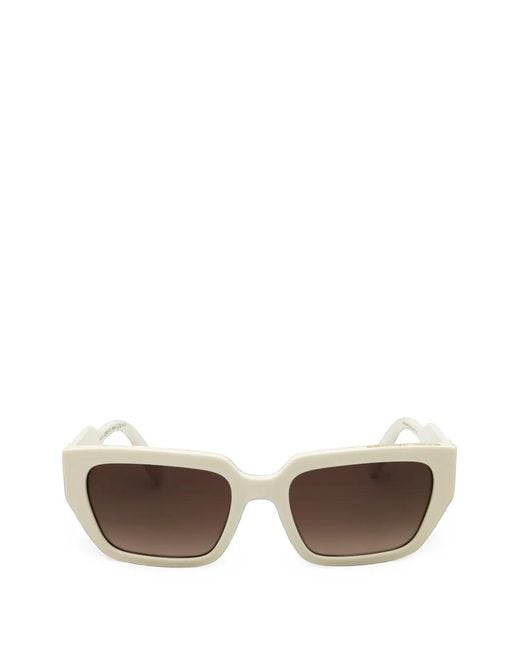 Marc Jacobs Natural Rectangle-Frame Sunglasses
