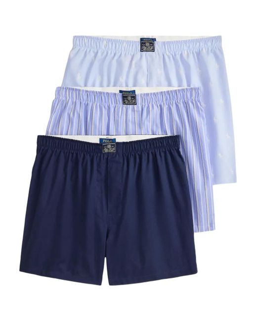 メンズ Polo Ralph Lauren ボクサーパンツ セット Blue