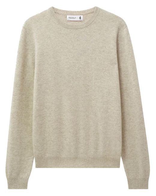Pringle of Scotland Natural Beige Cashmere Knitted Jumper for men